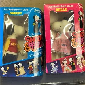1970’s Snoopy & Belle dolls